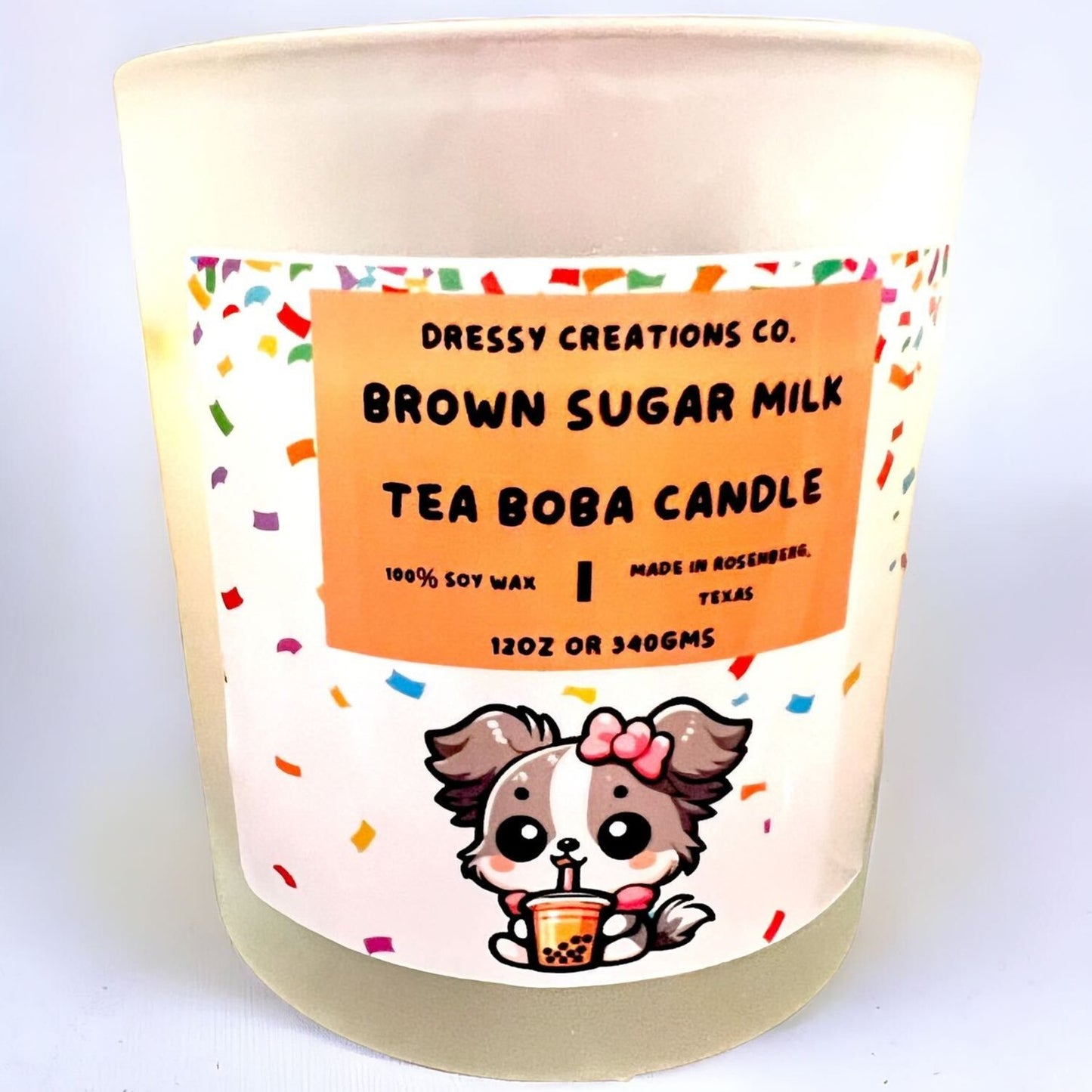 WS - Dessert Bamboo Candle - Asian Fusion Collection !MOQ 6!