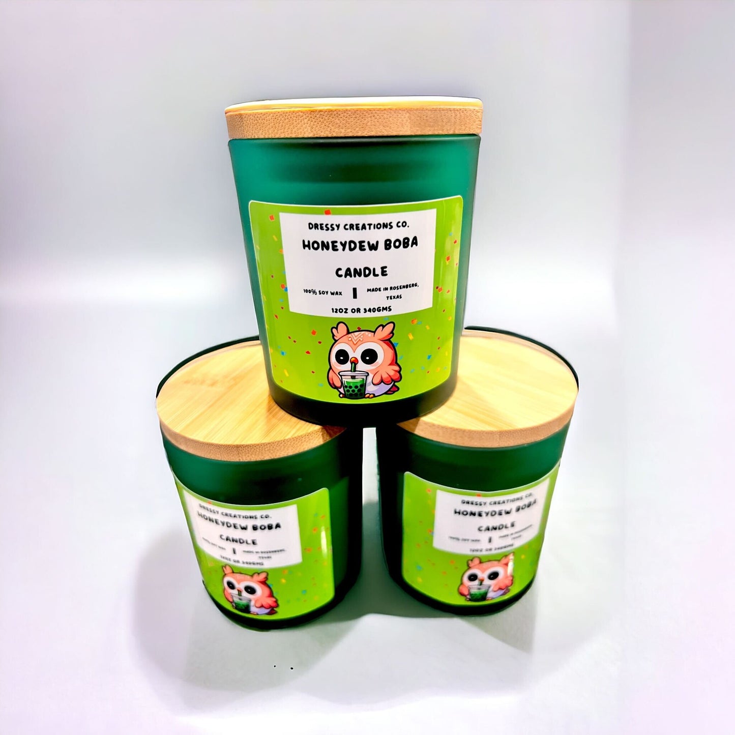 WS - Dessert Bamboo Candle - Asian Fusion Collection !MOQ 6!