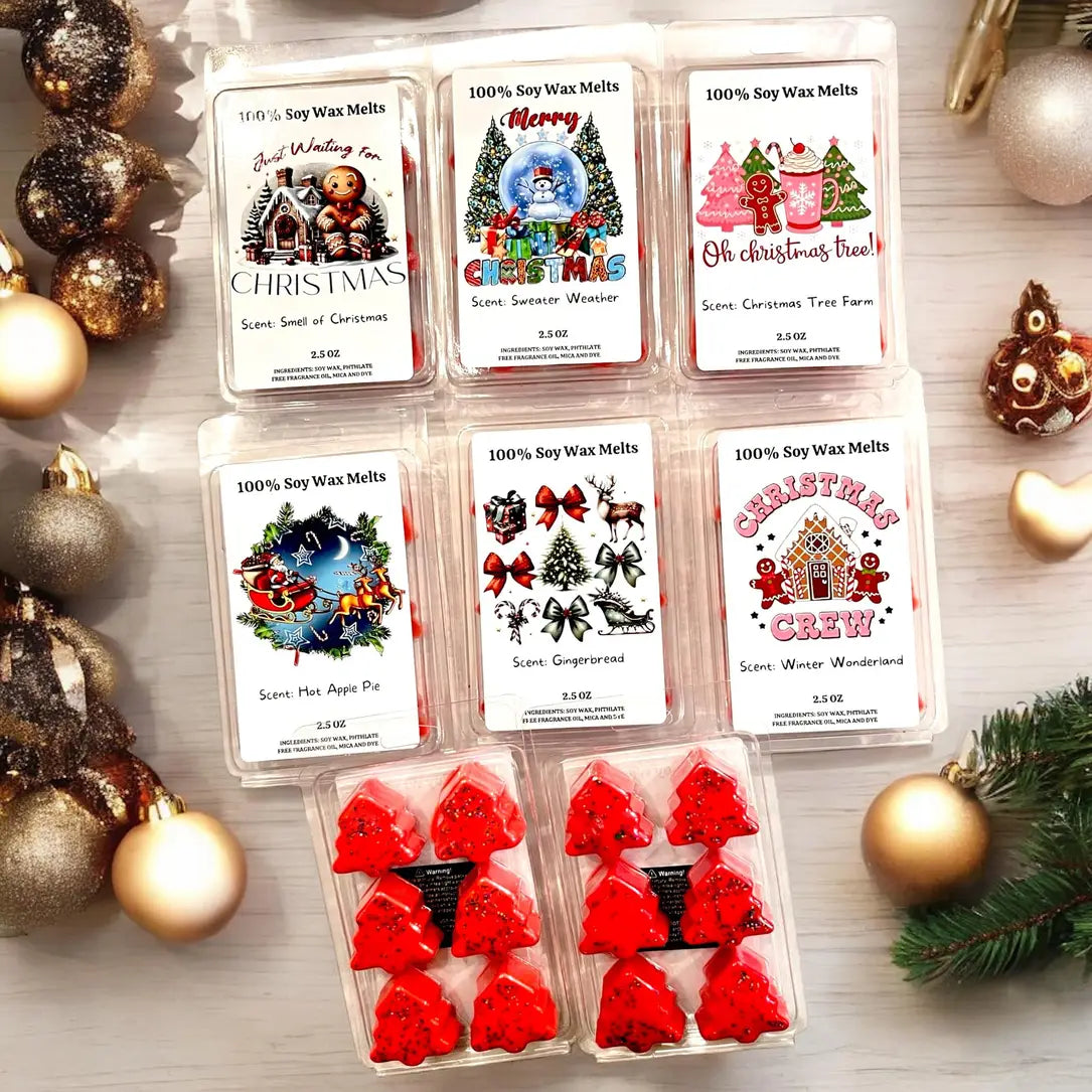 WS - 12 Piece Clamshell Set - Christmas