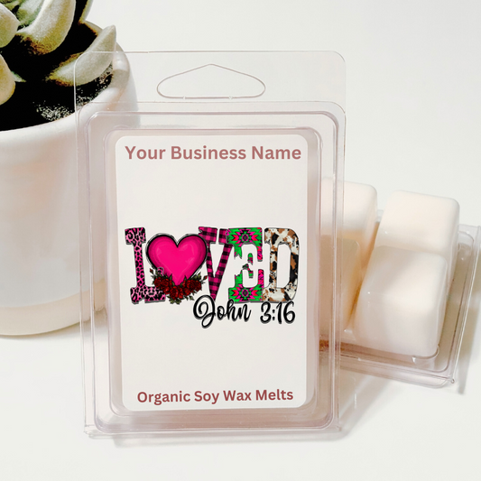 Soy Wax Melts - Valentine's Day - Clamshell (Several Scents Available)